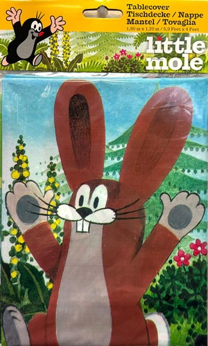 Tischdecke der kleine maulwurf - tischdecke,