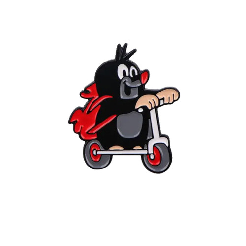 Der kleine maulwurf button - der,